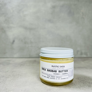 RAW SHEA BAOBAB BUTTER