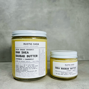 RAW SHEA BAOBAB BUTTER